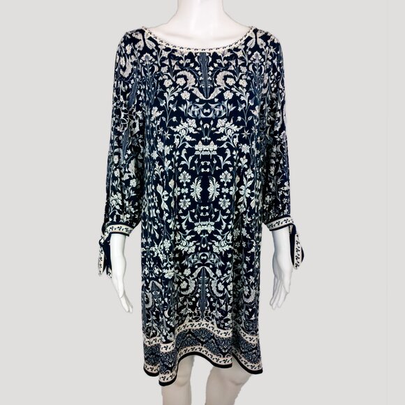 Max Studio Floral Pattern Shift Dress - Picture 1 of 4